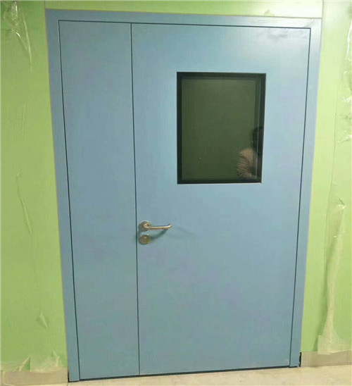 桂林CT机房电动防辐射铅门 口腔全景机防护平开铅门